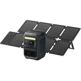 Anker SOLIX C300X Tragbare Powerstation mit 60W Solarpanel, 288Wh LiFePO4