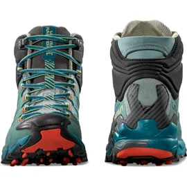 La Sportiva Ultra Raptor II Mid Leather GTX Damen Juniper/Carbon 37 1/2