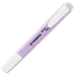 Textmarker - STABILO swing cool Pastel Edition - Einzelstift - Schimmer von Lila