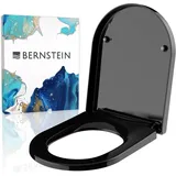 Bernstein WC-Sitz U1002 Schwarz glänzend