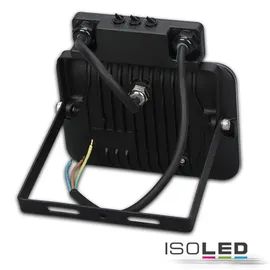 Fiai IsoLED Außenstrahler Aluminium 30 W schwenkbar IP65 2800 lm schwarz