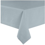 sander table + home Tischdecke Tischdecke "Loft" (1-tlg), fleckabweisend Uni blau rund | 170 cm x 170 cm