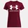 Under Armour Sportstyle Logo Kurzarm-t-shirt - Cardinal / White - L