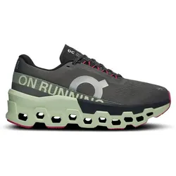 ON Damen Laufschuhe Cloudmonster 2, Asphalt / Lima, 42