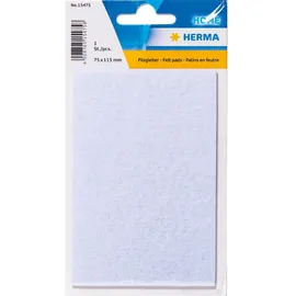 Herma Filzgleiter 75 x 115 mm weiss 1 Stück
