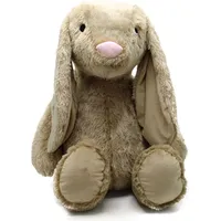 dvier Kuscheltier Hase XXL 88 x 40 cm Beige