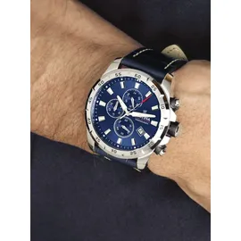 Festina Timeless Chronograph Blau Leder 45,1 mm F20692/2