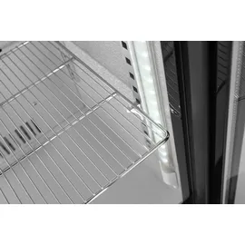 HENDI Bar Kühlschrank zweitürig 458 Liter