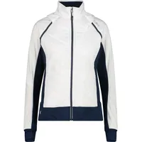 CMP Woman Jacket with Detachable Sleeves bianco