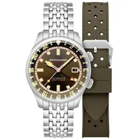 Spinnaker SP-5121-22 Herrenuhr BRADNER GMT Automatik 42mm 18ATM