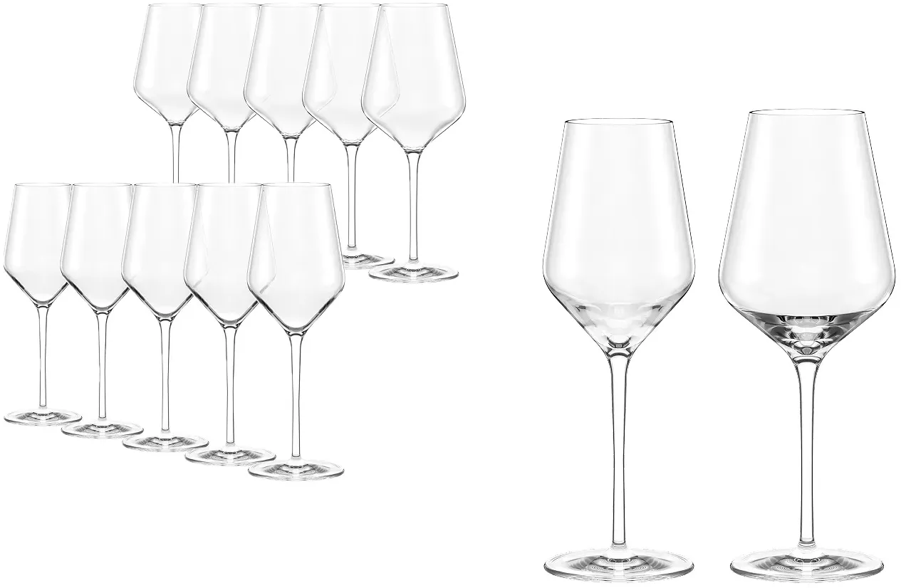 Stölzle Lausitz Quatrophil Rotwein- & Weißweinkelch Set 12-teilig