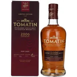 Tomatin Whisky Tomatin 15 Years Old 46% vol 0,7 l Geschenkbox