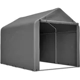 Fahrradgarage Wetterfest 160×220×165cm für 2-4 Fahrräder,Schneeschutz Motorradgarage mit UV-Beständig und Wasserdicht,Fahrrad Lagerzelt mit Outdoor-Schuppen für E-Bike,Ideal für Garten, Terrasse,Hof