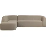 Woood Ecksofa »Sloping«, gepolstert mit gewebter Chenille, frei im Raum stellbar, Breite 274 cm