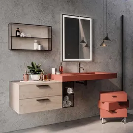 Emuca Bremen, 160 mm, Möbelgriff 5 Möbelgriffe Xirivella, L160mm, 128mm Achsenabstand, Aluminium, Schwarz eloxiert, - Black Anodized - One Size