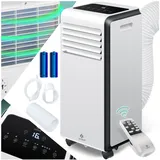 Kesser KESSER® Klimaanlage Mobiles Klimagerät 4in1 kühlen Luftentfeuchter lüften Ventilator Mobil Klima mit Montagematerial, Fernbedienung & Timer Nachtmodus & 360° Rollen