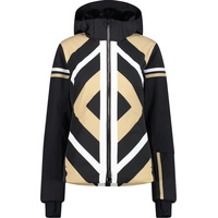 CMP Woman Jacket Zip Hood nero-sesamo (04UM) 38