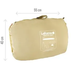 Lafuma nunavut light schlafsack beige - Zip Gauche