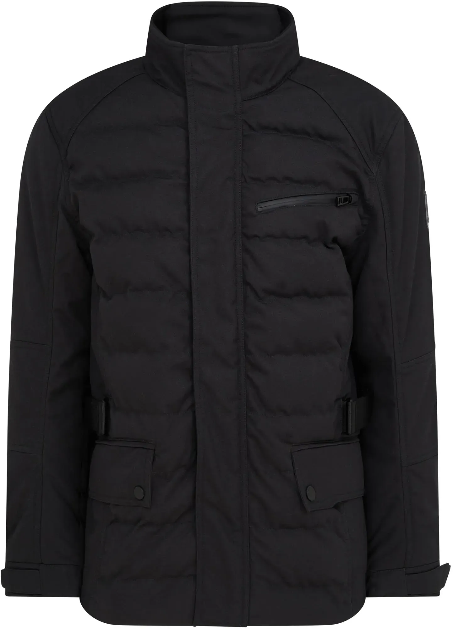 Belstaff Calder wasserdichte Motorrad Textiljacke, schwarz, Größe XL für Männer