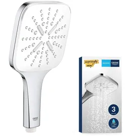 Grohe Vitalio SmartActive 130 Cube Handbrause 3 Strahlarten, chrom