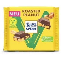Ritter-Sport Tafelschokolade Roasted Peanut, vegan, 100g
