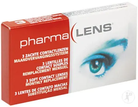 Pharmalens Weiche Monatslinsen +7,00 Dioptrie 3 Stück
