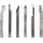 PROXXON Drehstahlsatz, 6-tlg., HSS/Co, 6 x 6 x 65 mm