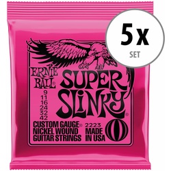 Ernie Ball 2223 Super Slinky 5x Set