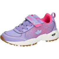Brütting Lico Jungen Mädchen Noa VS Hallenturnschuhe, Lila/Pink/Türkis, 30