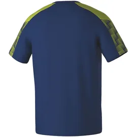 Erima Evo Star Junior Kurzarm-T-Shirt New Navy / Lime 116 cm