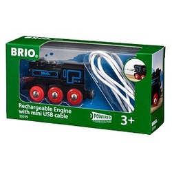 BRIO® Schwarze Akku-Lok 33599 Spielzeugeisenbahnen