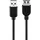 goobay USB-A auf USB-A 3 m Schwarz