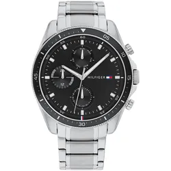 Tommy Hilfiger 1791835 Herrenuhr Parker Multifunktion Stahl/Schwarz