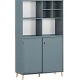MÖBELPARTNER Serie 500 Büroschrank 100,1 x 41,0 x 168,7 cm grau