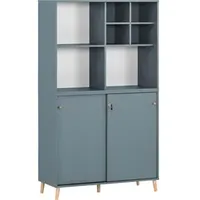 MÖBELPARTNER Serie 500 Büroschrank 100,1 x 41,0 x 168,7 cm grau