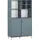 MÖBELPARTNER Serie 500 Büroschrank 100,1 x 41,0 x 168,7 cm grau