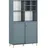 MÖBELPARTNER Serie 500 Büroschrank 100,1 x 41,0 x 168,7 cm grau