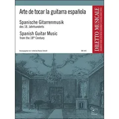 Arte te tocar la guitarra espanola, für Gitarre Spanische Gitarrenmusik des 18. Jahrhunderts