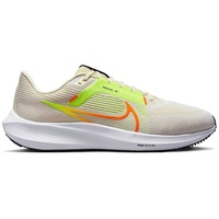 Nike AIR Zoom Pegasus 40 Sneaker, White Multi Color Coconut, 42