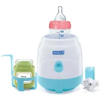 Dodie Babyflaschenwärmer, elektrisch, kompakt, blau, Einheitsgröße