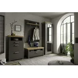 Set One by Musterring GA York Kombi 155 Garderoben-Set 155 x 40 x 200 grau