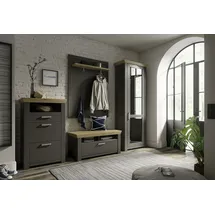 Set One by Musterring GA York Kombi 155 Garderoben-Set 155 x 40 x 200 grau