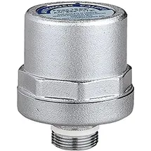 CALEFFI Antishock Wasserschlagdämpfer 525040 1/2 Zoll Messing-Gehäuse verchromt