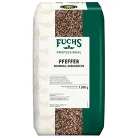Fuchs Foodservice Gewürz, Fuchs Professional Pfeffer schwarz geschroten dosierte Schärfe 1000g