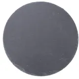GLOREX 6 2013 113 - Untersetzer aus Schiefer, runde Schieferplatte ca. Ø 25 x 0,4 cm, zum Verzieren, Bekleben oder Beschriften