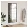 furnicato Wandspiegel 40 x 80 cm Schwarz