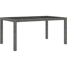 vidaXL Garten-Essgruppe 5-tlg. Grau