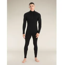 Icebreaker 260 Tech Langarm-baselayer Schwarz XL