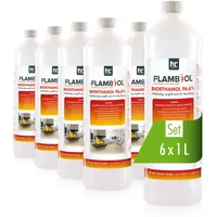 FLAMBIOL Bioethanol 96,6% Premium 1 l 6 St.