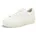 Sneaker Weite E Beige/Weiß 37